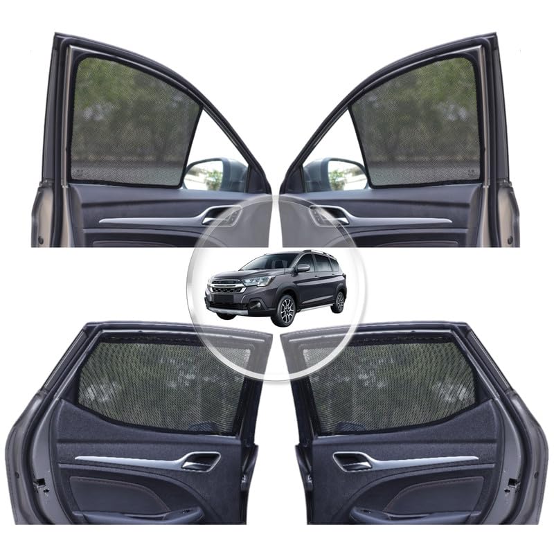 NEODRIFT 'NeoShade' Magnetic Car Sunshades for Maruti Suzuki XL6